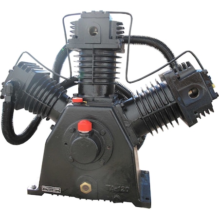 Industrial Gold Cast Iron, Two Stage, 48-54Cfm at 175Psi Disc & Spring Valve Compressor CA3